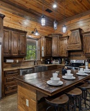 Large Kitchens for Family Meals