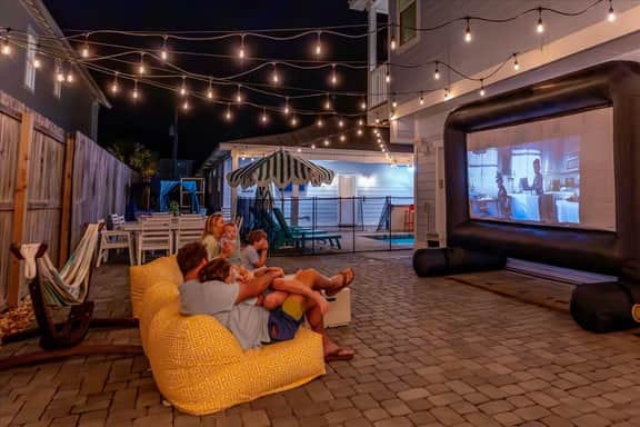 Special Heated Pool • GameRoom Beach Movie Theatre